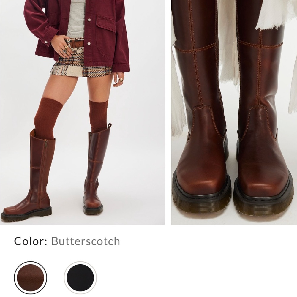 Dr. Martens Brown Leather Boots